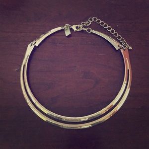 Gold choker